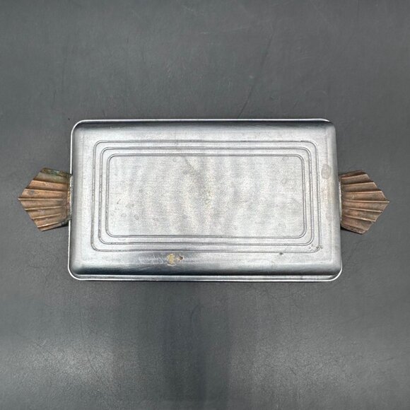 Vintage Art Deco Revere Rome NY Tray Norman Bel Geddes 1930s Chase Era Quadrille - Picture 3 of 11